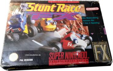 Super Nintendo SNES Spiel Stunt Race FX